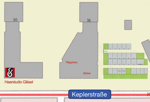Parkplatzschema